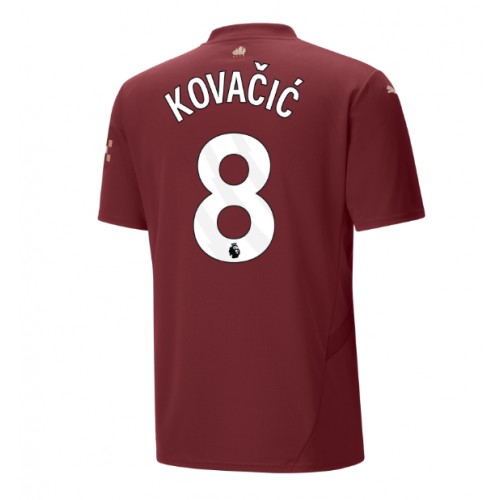 Fotbalové Dres Manchester City Mateo Kovacic #8 Alternativní 2024-25 Krátký Rukáv